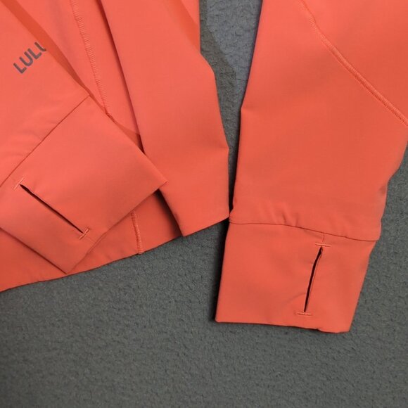 Lululemon Hoodie Women's 6 Pink Mist Over Windbreaker Packable Lightweight - Picture 9 of 12